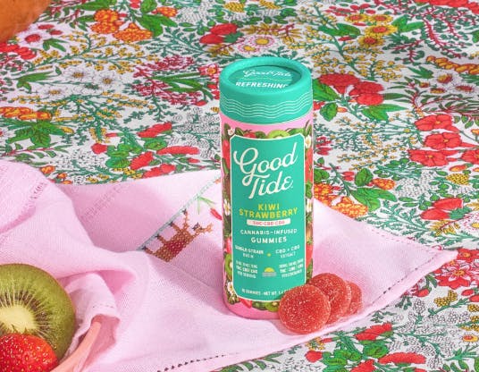 Photograph of product: Kiwi Strawberry 1:1:1 Rosin Gummies - 10 Pack