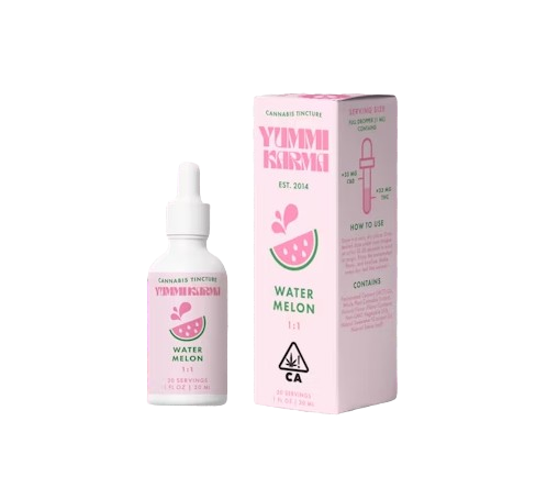 Photograph of product: Yummi Karma | Watermelon 1:1 TH-oui/CBD Tincture | 30ml