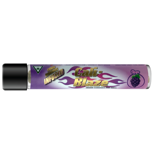 Photograph of product: Cali-Blaze Grape Oui'd Infused Pre-Roll 1.2g