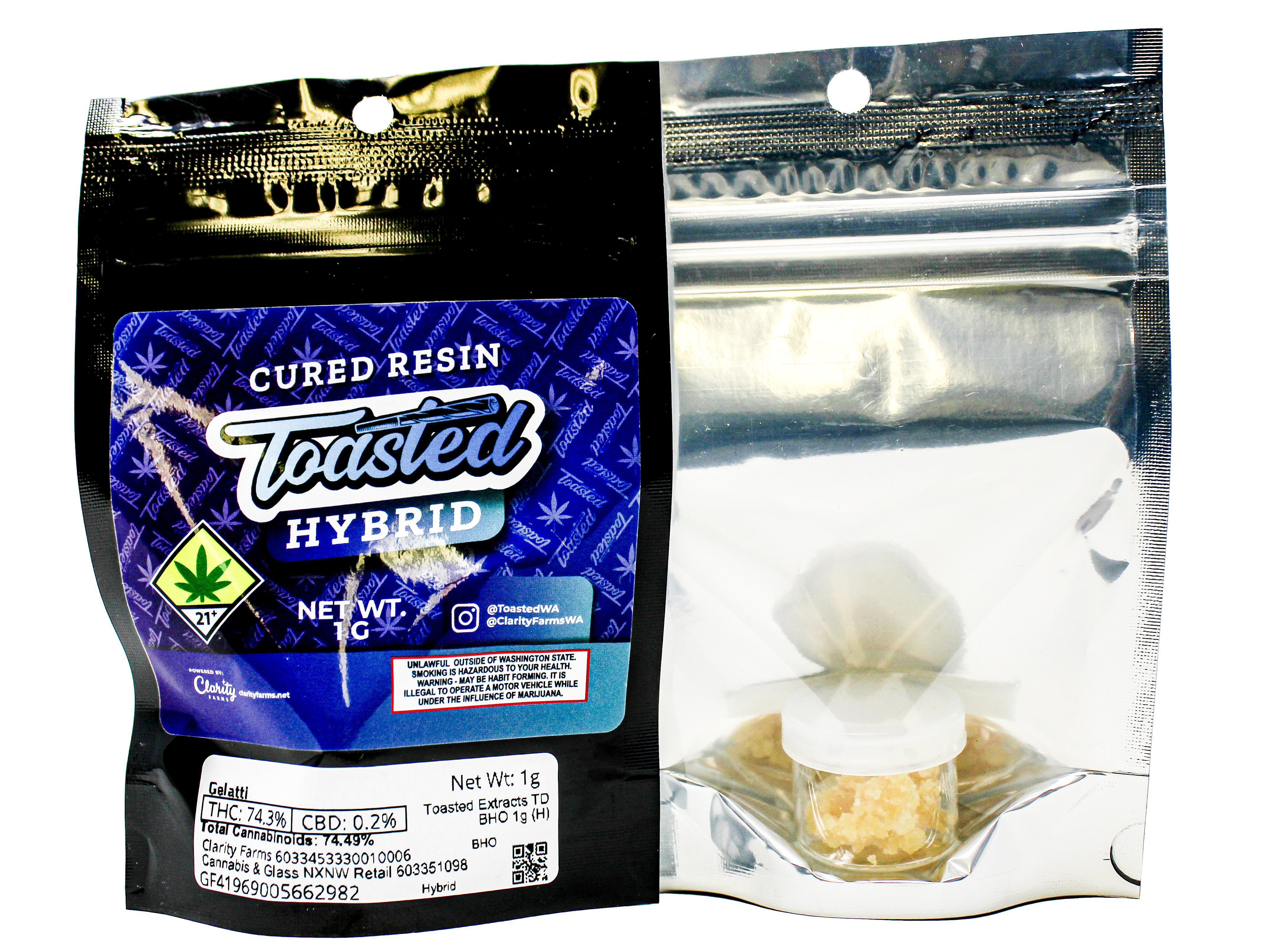 Photograph of product: COW Gelatti Cured Resin Concentrate 47093