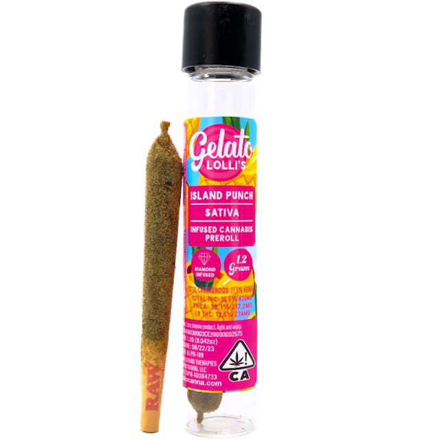 Photograph of product: Island Punch Infused Pre-roll (1.2g) - 