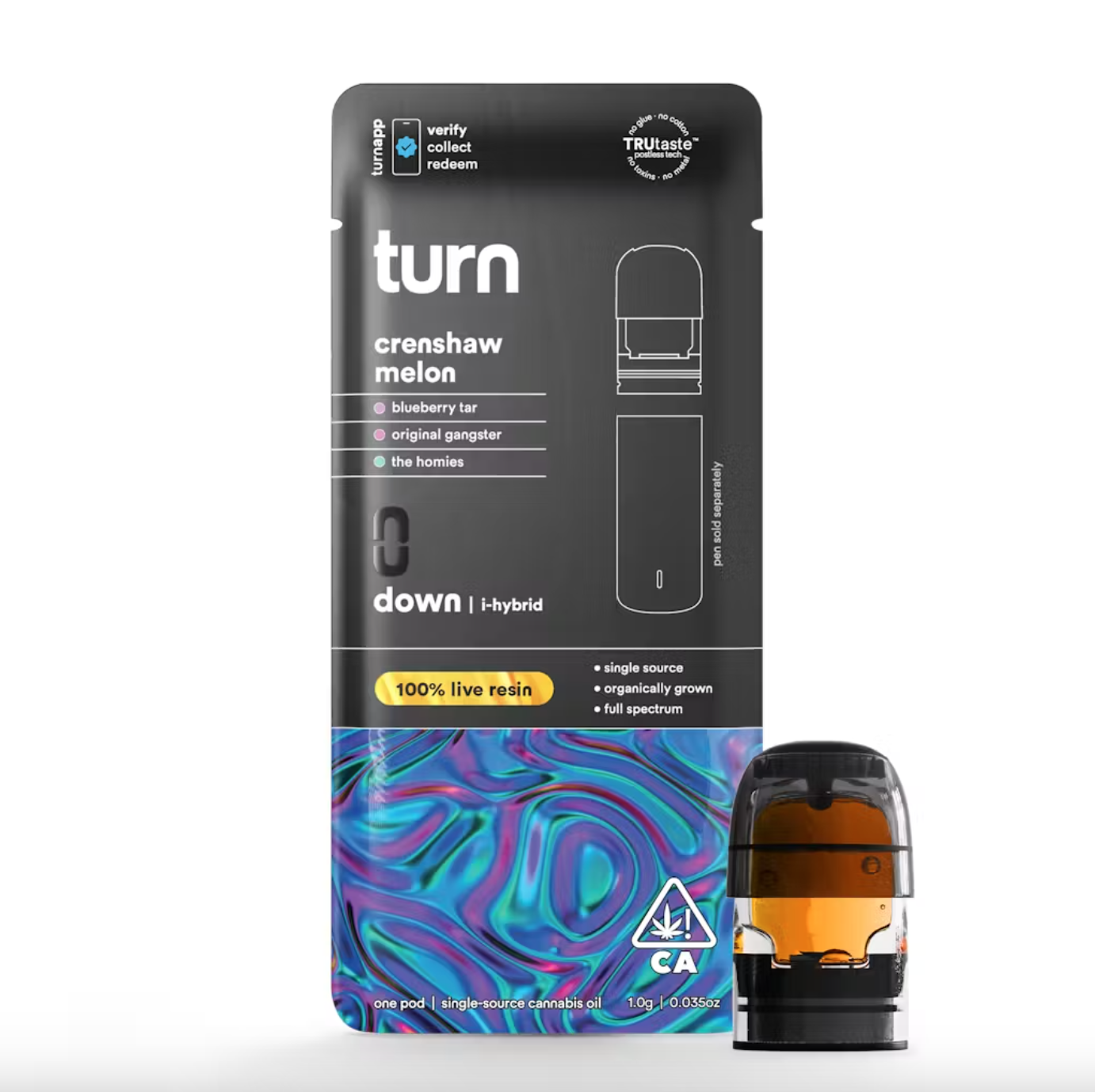 Photograph of product: CRENSHAW MELON LR POD