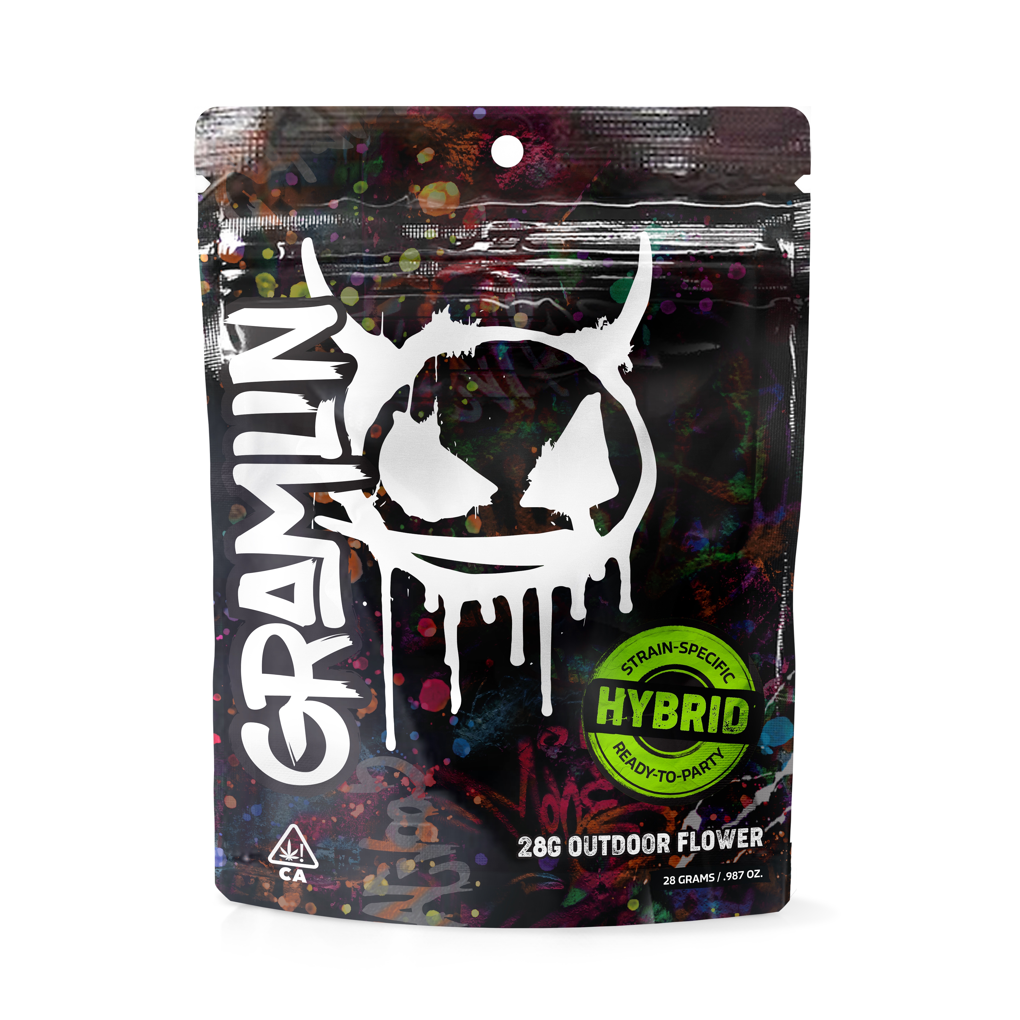 Photograph of product: GRAMLIN OUTDOOR FLOWER - BLUEBERRY X GELONADE 28G
