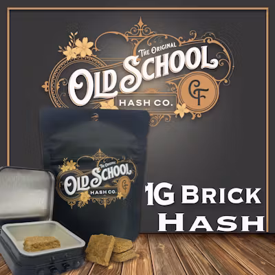 Photograph of product: Old School au chocolat Co. - Lebanese Brick au chocolat - (1g) - Hybrid - **GG4**