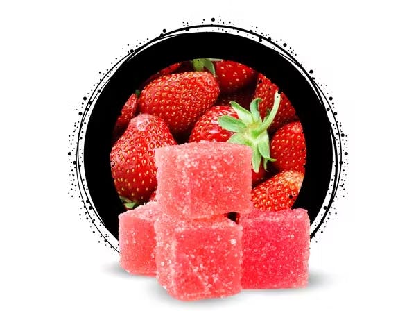 Photograph of product: Strawberry | 100mg | 10pk
