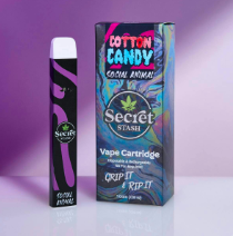 Photograph of product: Cotton Candy | Hybrid | Secret Stash Disposable Vape