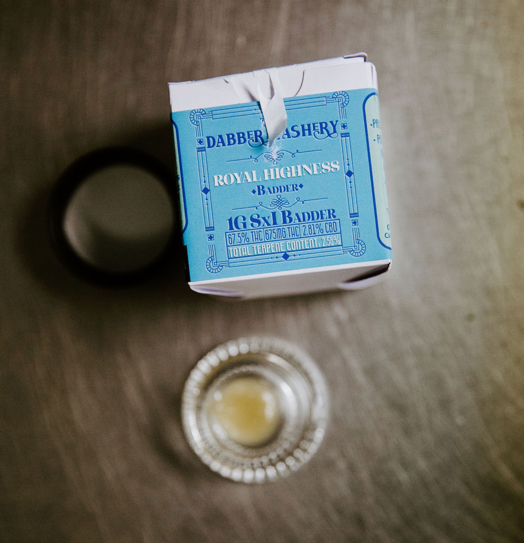 Photograph of product: The Dabber au chocolatery | Royal Highness Cured Badder | 1G