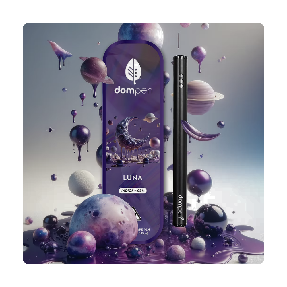 Photograph of product: Dompen Luna Disposable Vaporizer Oui'd + CBN