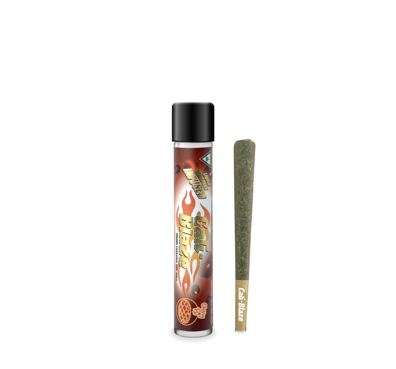 Photograph of product: Cali Blaze Cherry Pie Infused Preroll