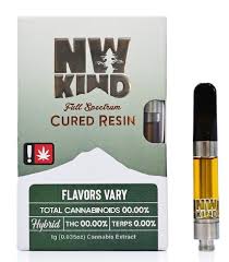 Photograph of product: NW Kind Grape Face Cured Resin Cartridge 1g