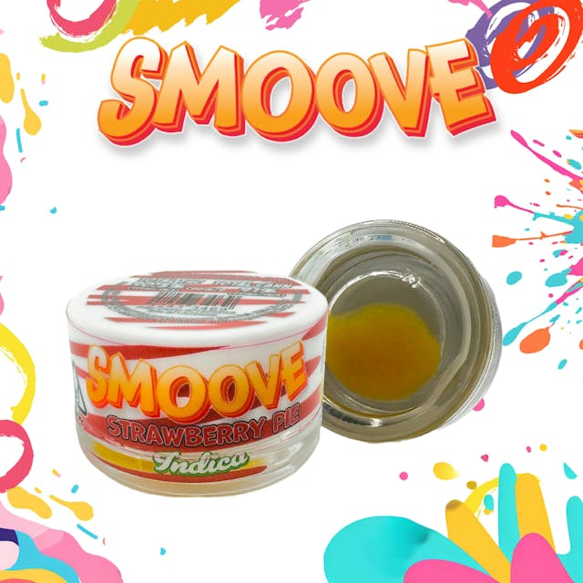 Photograph of product: Smoove Live Resin Strawberry Pie 1.0 G