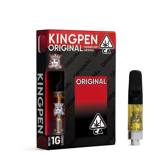 Photograph of product: Kingpen Cartridge Lemon Cherry Gelato 1g - 
