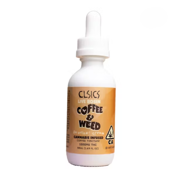 Photograph of product: COFFEE & Oui'd: HAZELNUT CREAM [S] TINCTURE - 1000 MG