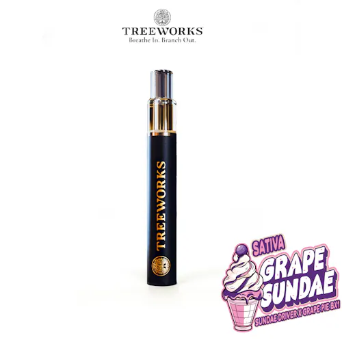 Photograph of product: Grape Sundae (S-H) Live Rosin Wand .5g