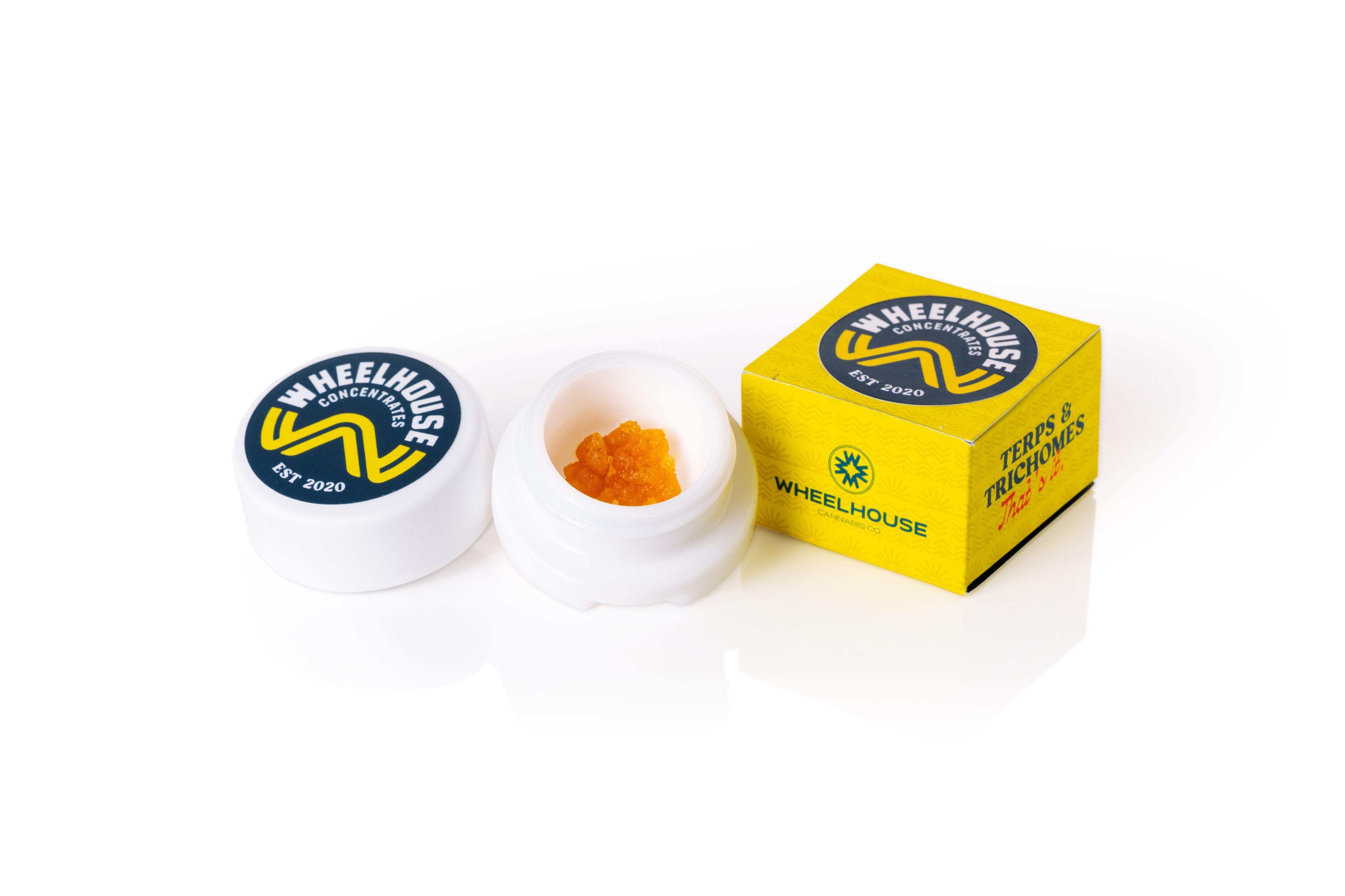Photograph of product: Wheelhouse Snowball 1g Cured Resin
