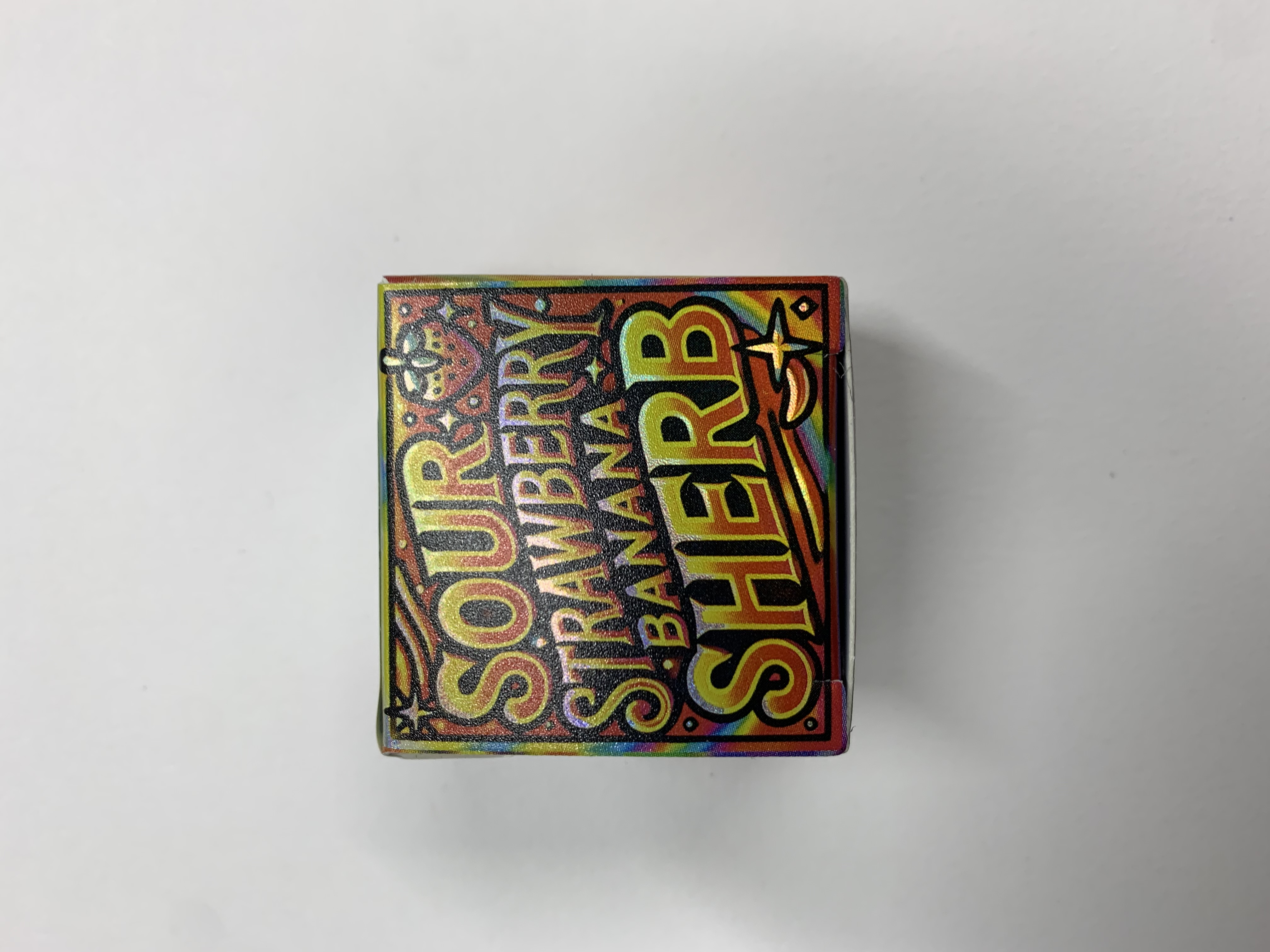 Photograph of product: Concentrate - GreenCo - Sour Strawberry Banana Sherbert - (Hybrid) - 74.87% TH-oui