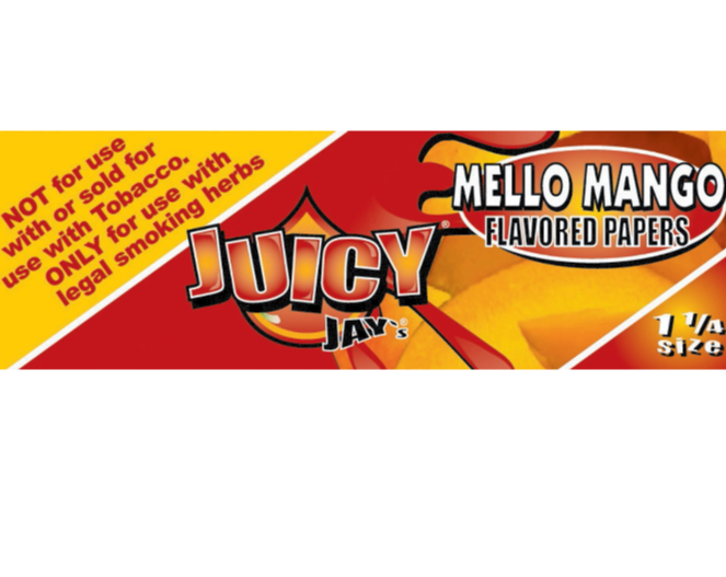 Photograph of product: Juicy Jays 1 1/4 | Mello Mango Rolling Papers