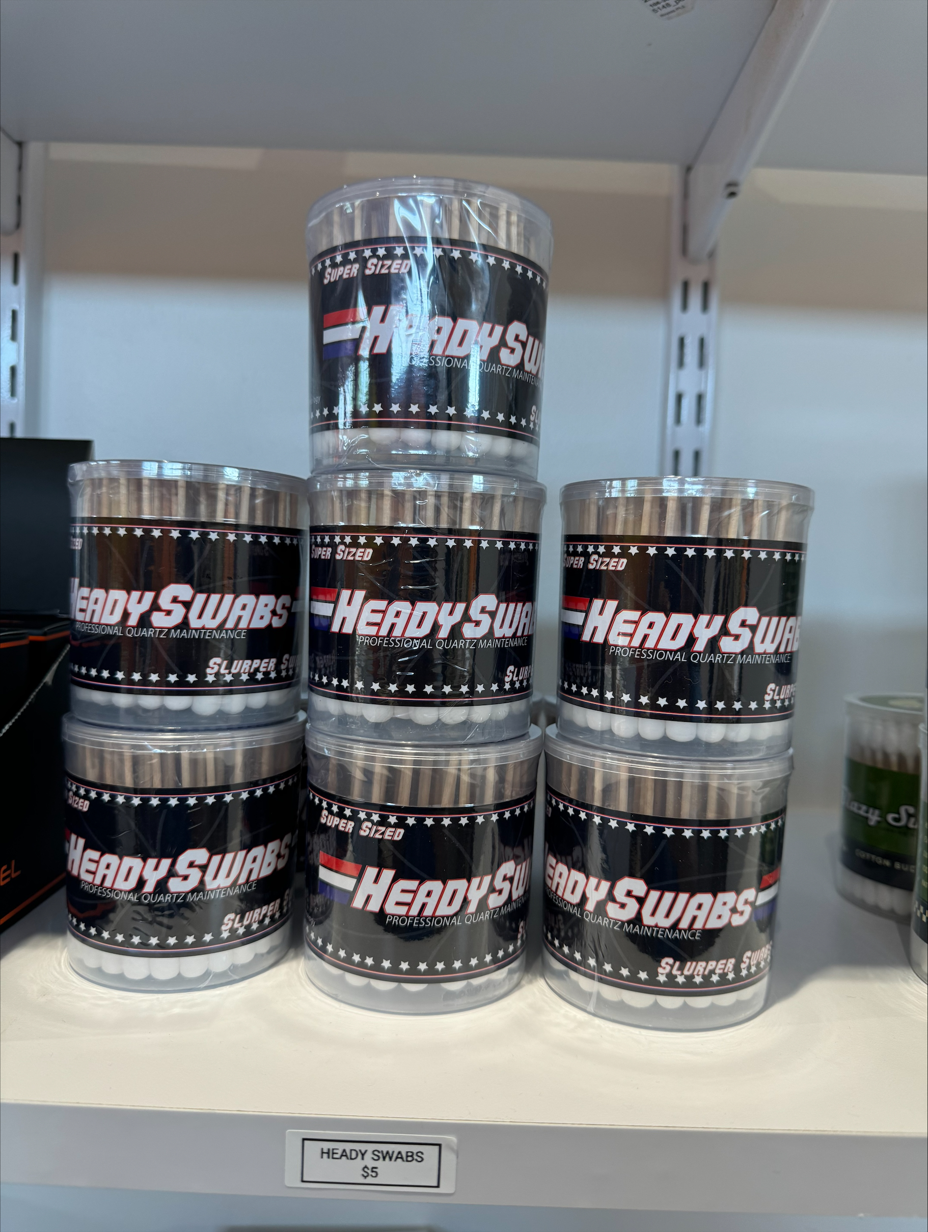 Photograph of product: Heady Swabs