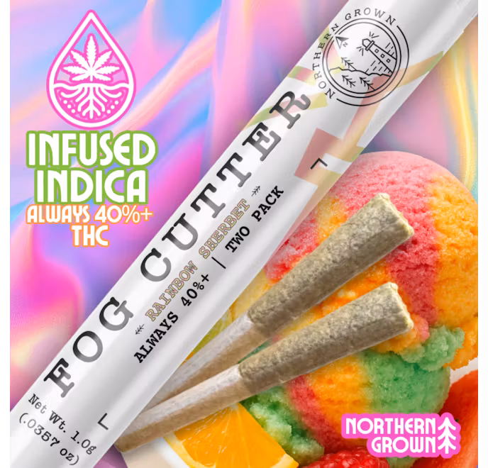Photograph of product: Rainbow Sherbet (Infused) | .5g 2pk