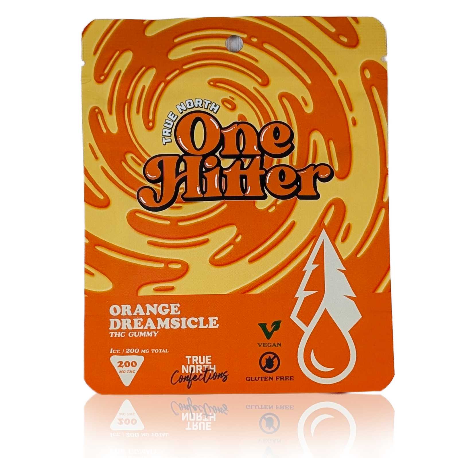 Photograph of product: ONE HITTER - ORANGE DREAMSICLE - 200MG SINGLE
