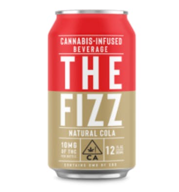 Photograph of product: THE FIZZ NATURAL COLA 10MG