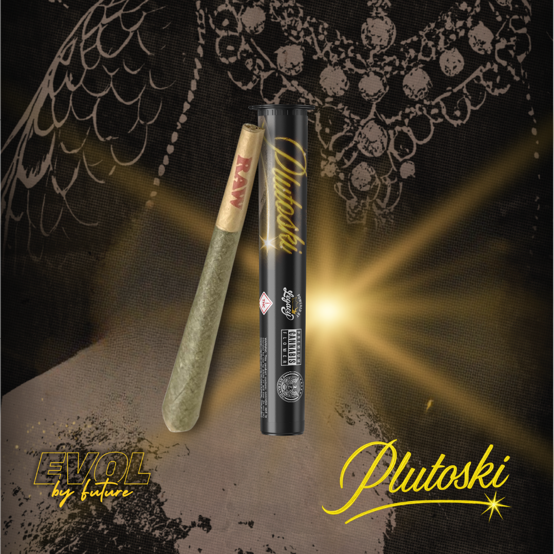 Photograph of product: Evol | Pre-Roll | Plutoski