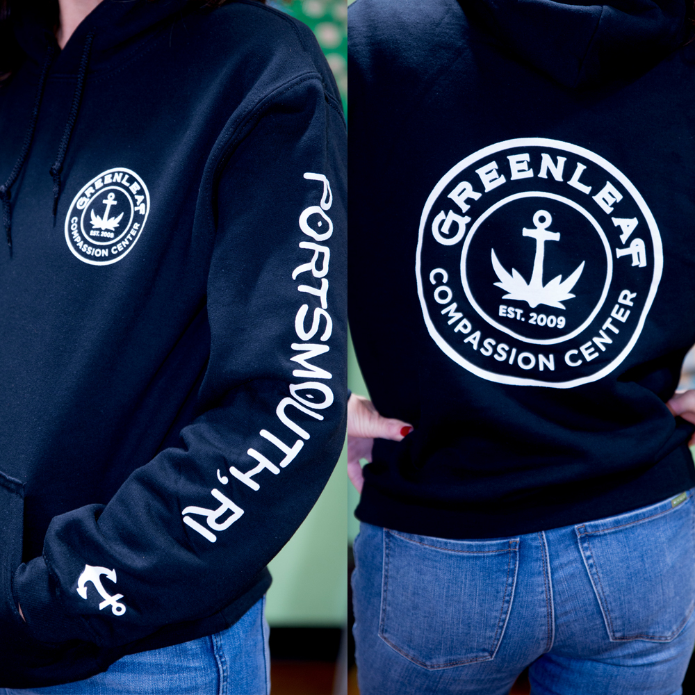Photograph of product: GL Sweatshirt Hoodie Black