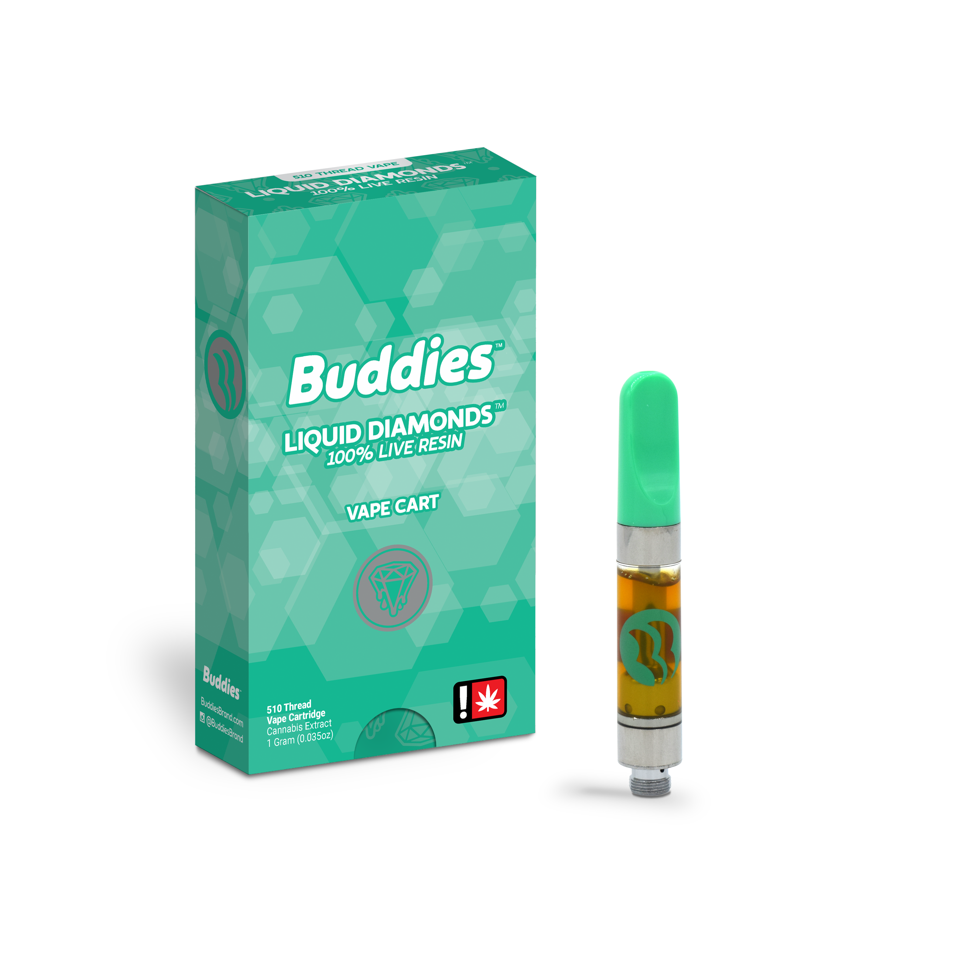 Photograph of product: Buddies - JACK'S NARWAL - Distillate Cartridge - (1g) - S