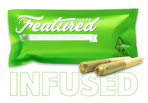 Photograph of product: 1G Pre-Rolls Infused Blue Dream (2PK) - Blue Dream