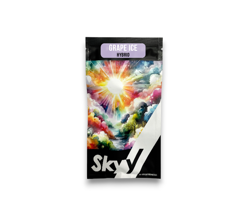 Photograph of product: Grape Ice Vape Cartridge