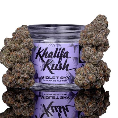 Photograph of product: Khalifa Kush | Violet Sky | Flower - 3.5g