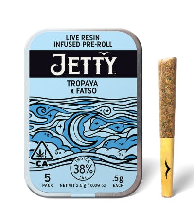 Photograph of product: Tropaya x Fatso Live Resin Infused 5pk - 