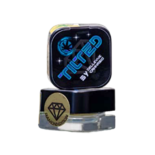 Photograph of product: Tilted Ripped Off Runtz Diamond Edition BHO Oui'd Hybrid 1g