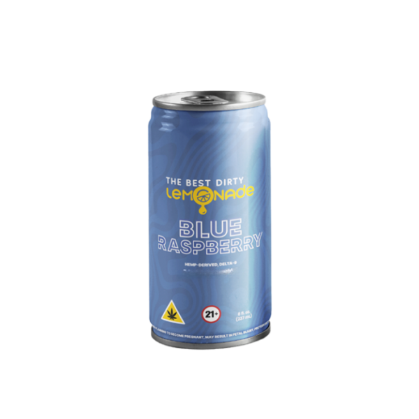 Photograph of product: Blue Raspberry Lemonade 50mg Lemonade by Best Dirty Lemonade