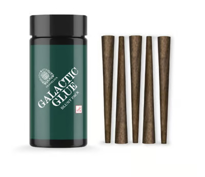 Photograph of product: Franklin's Galactic Glue 5pk .75g Blunts (3.75g)