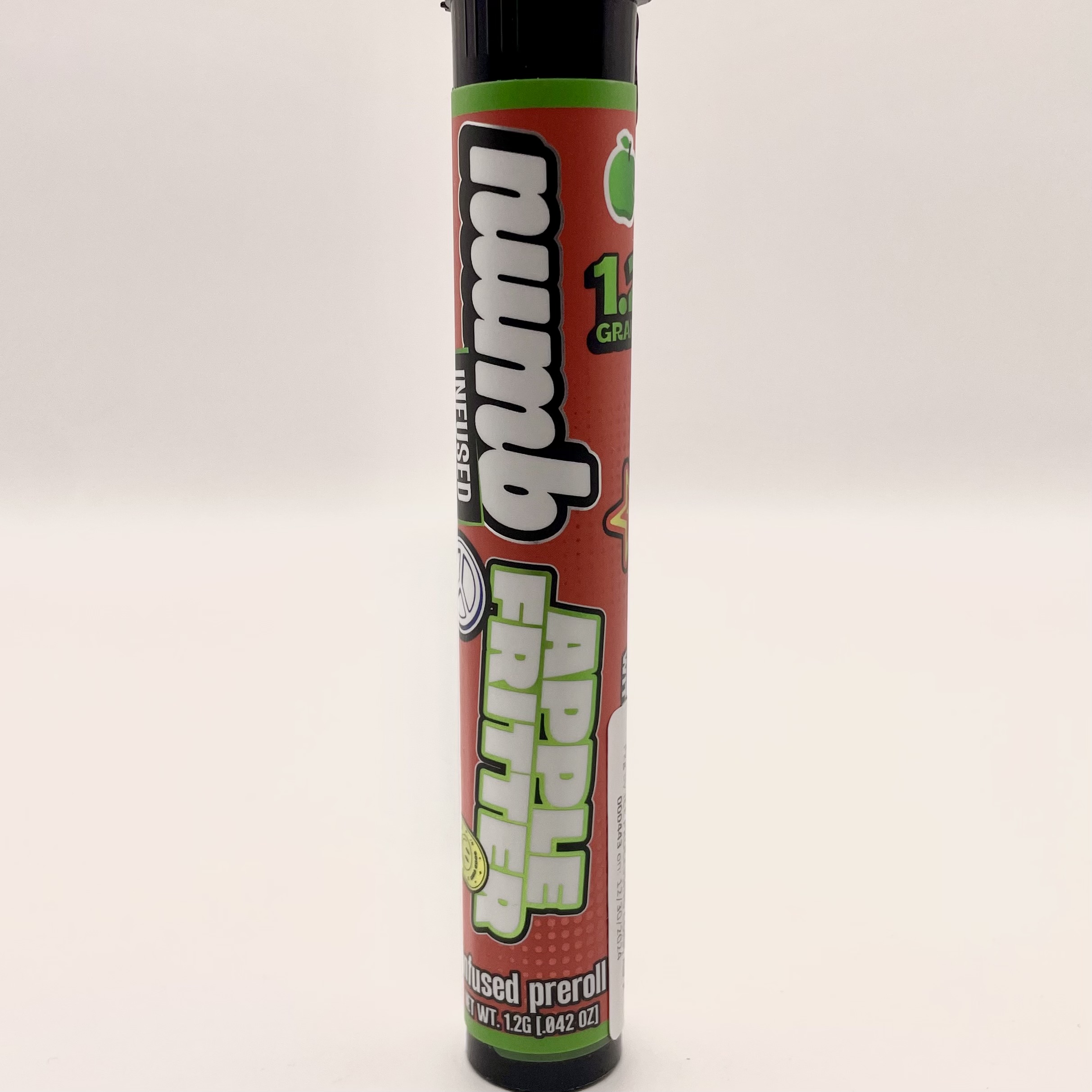 Photograph of product: NUMB | APPLE FRITTER | INFUSED | PRE ROLL