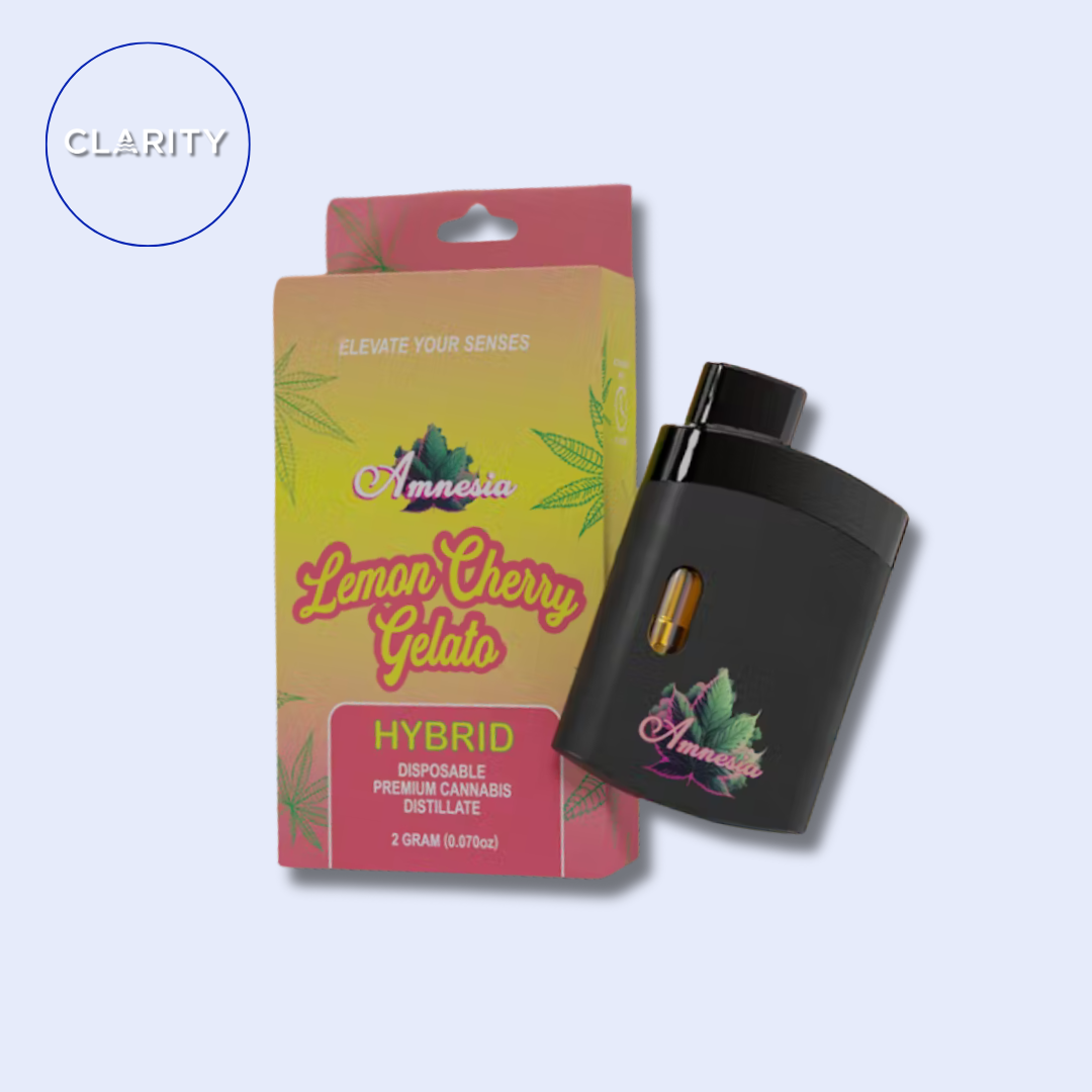 Photograph of product: Amnesia Disposable | Lemon Cherry Gelato