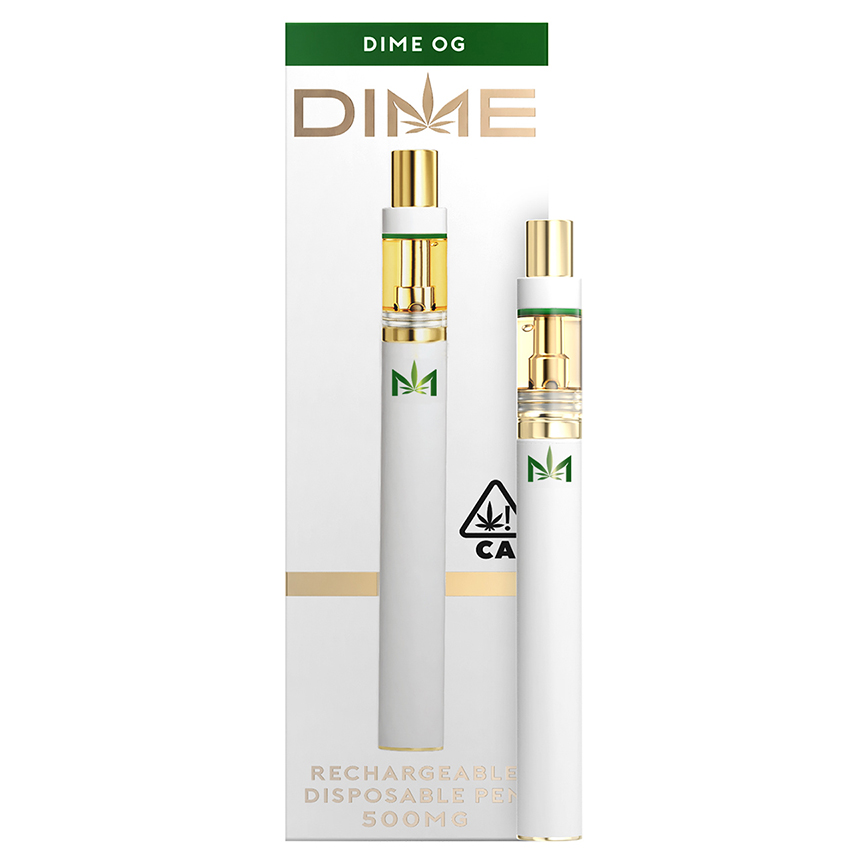Photograph of product: DIME OG 1G DISPOSABLE VAPE