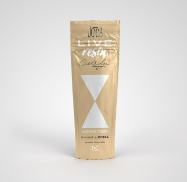 Photograph of product: JOOS - CURVEBALL LIVE RESIN CARTRIDGE (1G) (H)