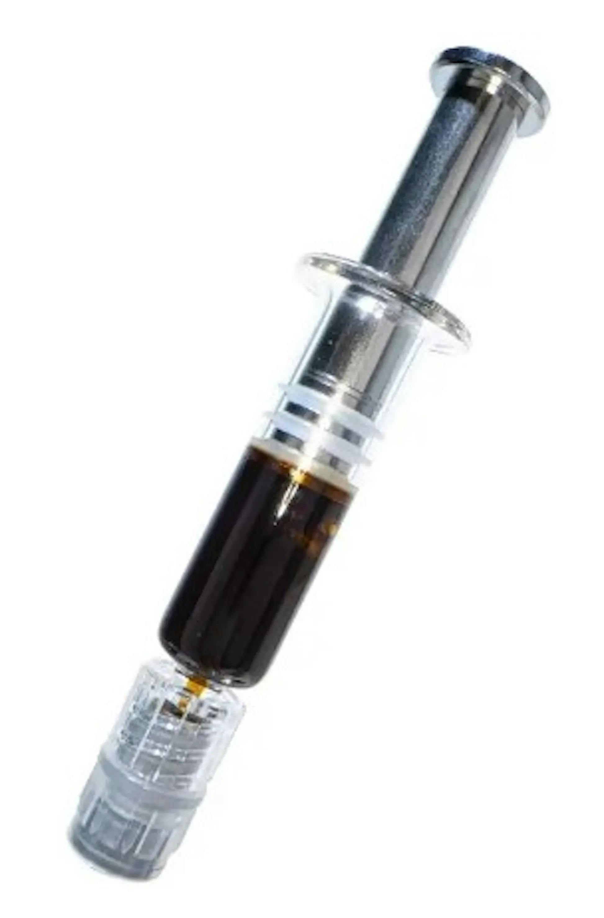 Photograph of product: Black Label l Rainbow Belts 3.0 RSO Syringe l 1g