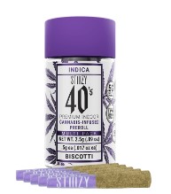 Photograph of product: 40'S JOINT 5 PACK - BISCOTTI .5G - STIIIZY