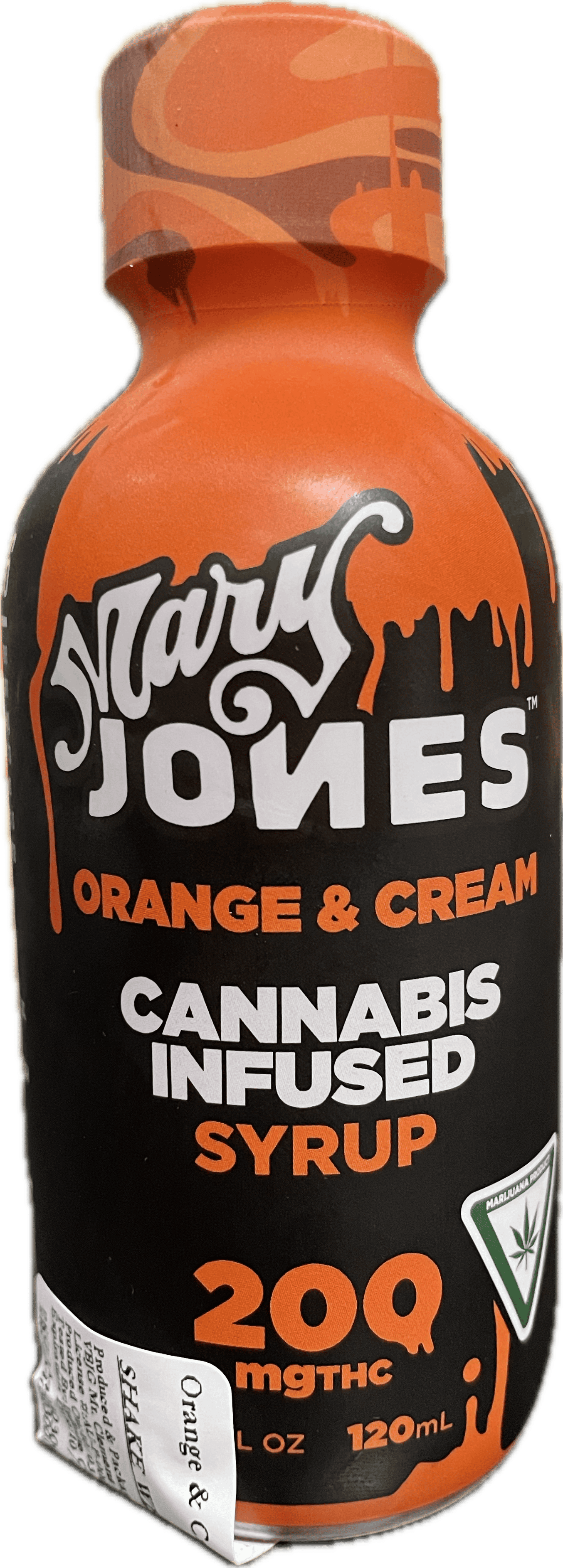 Photograph of product: Mary Jones - Orange Cream TH-oui Shot- 200mg