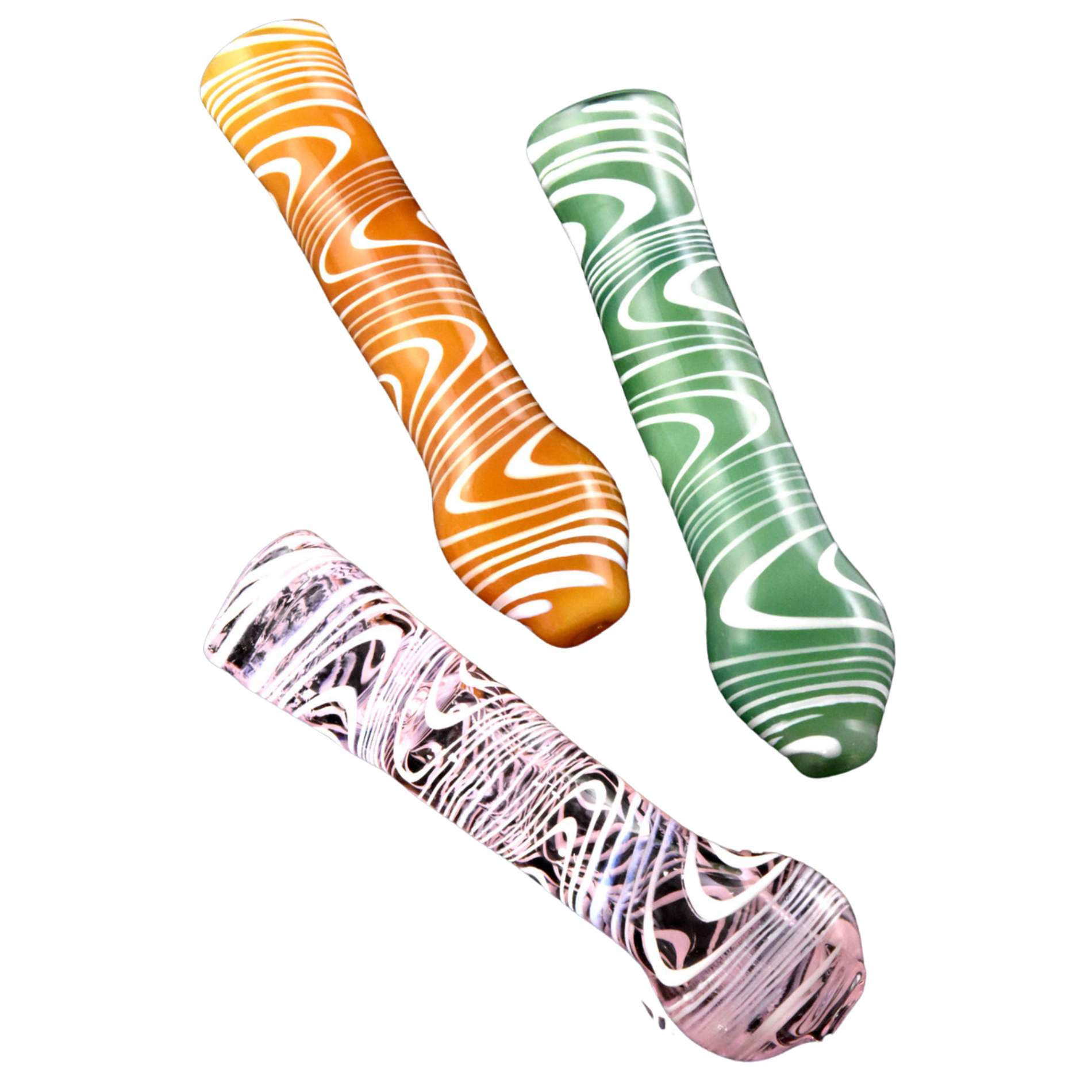 Photograph of product: 3.5" Neon Chillum | Glass |