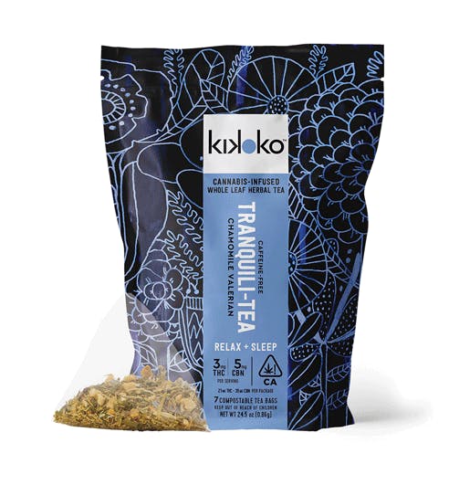 Photograph of product: Tranquili-Tea | 21mg | 3mg x 7 Infused Tea Pouches - 