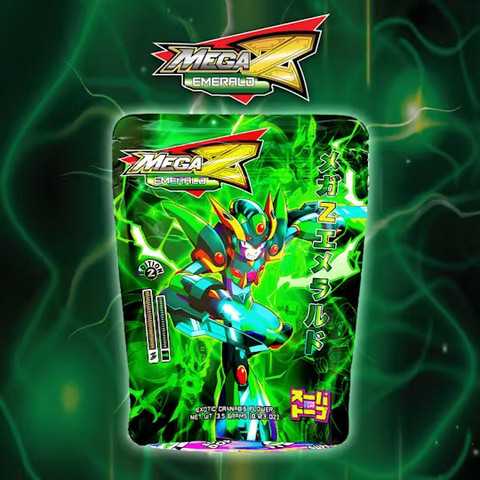 Photograph of product: Super Dope - Prepack - Mega Z Emerald - 7g
