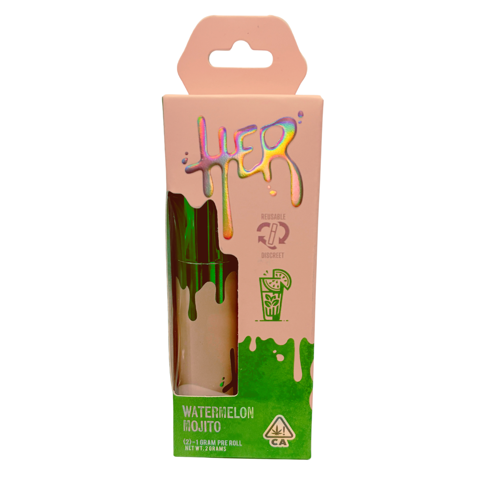 Photograph of product: HER | Watermelon Mojito | 2PK | 2 x
