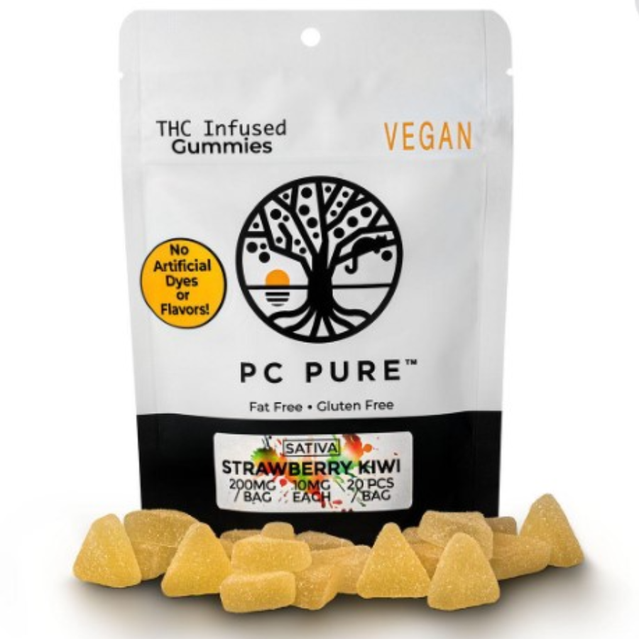 Photograph of product: Strawberry Kiwi (10x20mg) 200mg Gummies