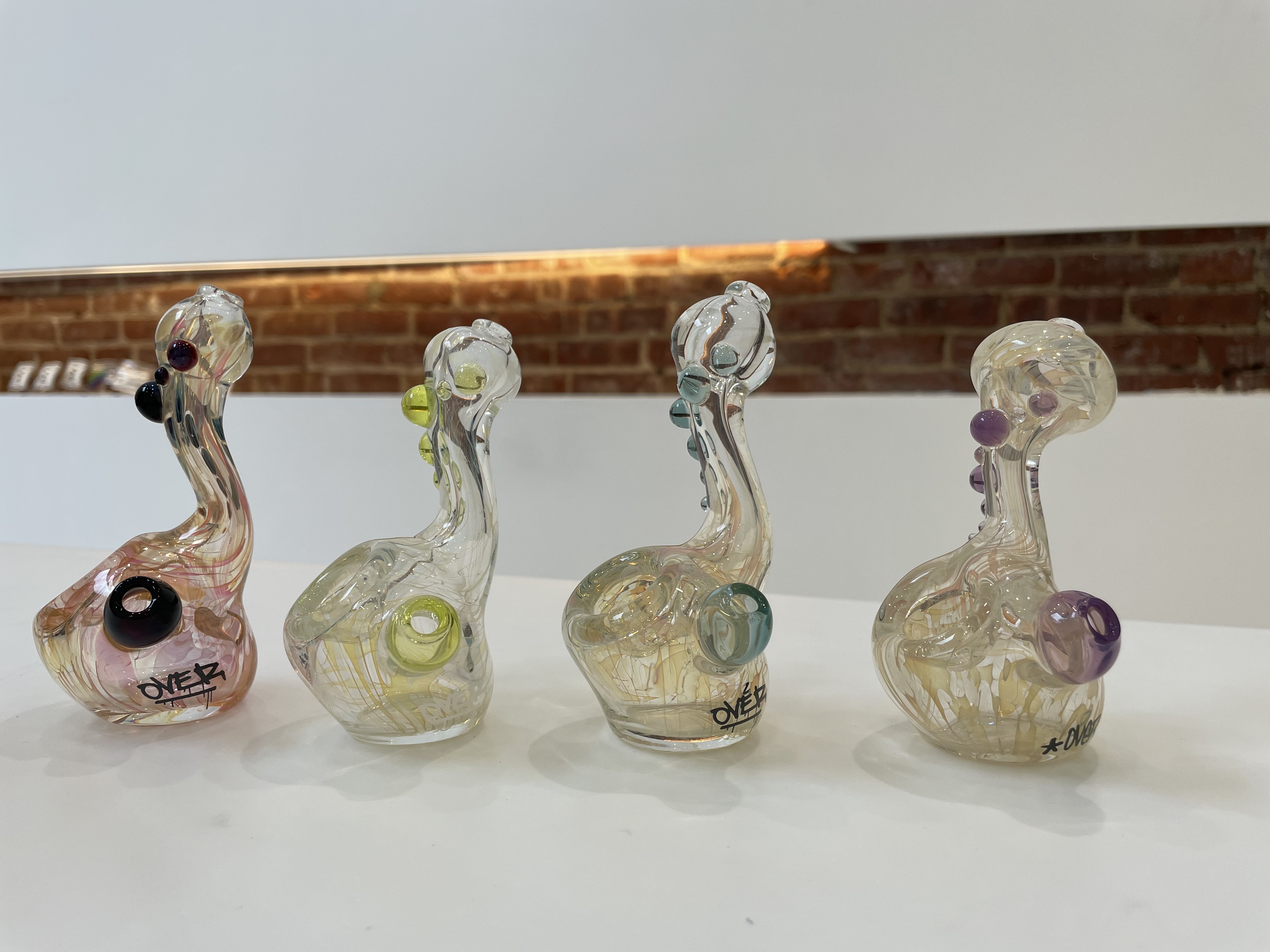 Photograph of product: Over Glass | Large Inside Out Sherlock with Bubble Carb