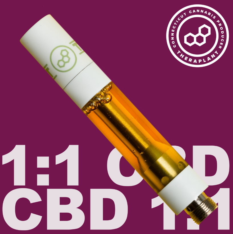 Photograph of product: Purple P 1:1 Vape Cartridge | T33.73% C32.13% | 41033 | 1g