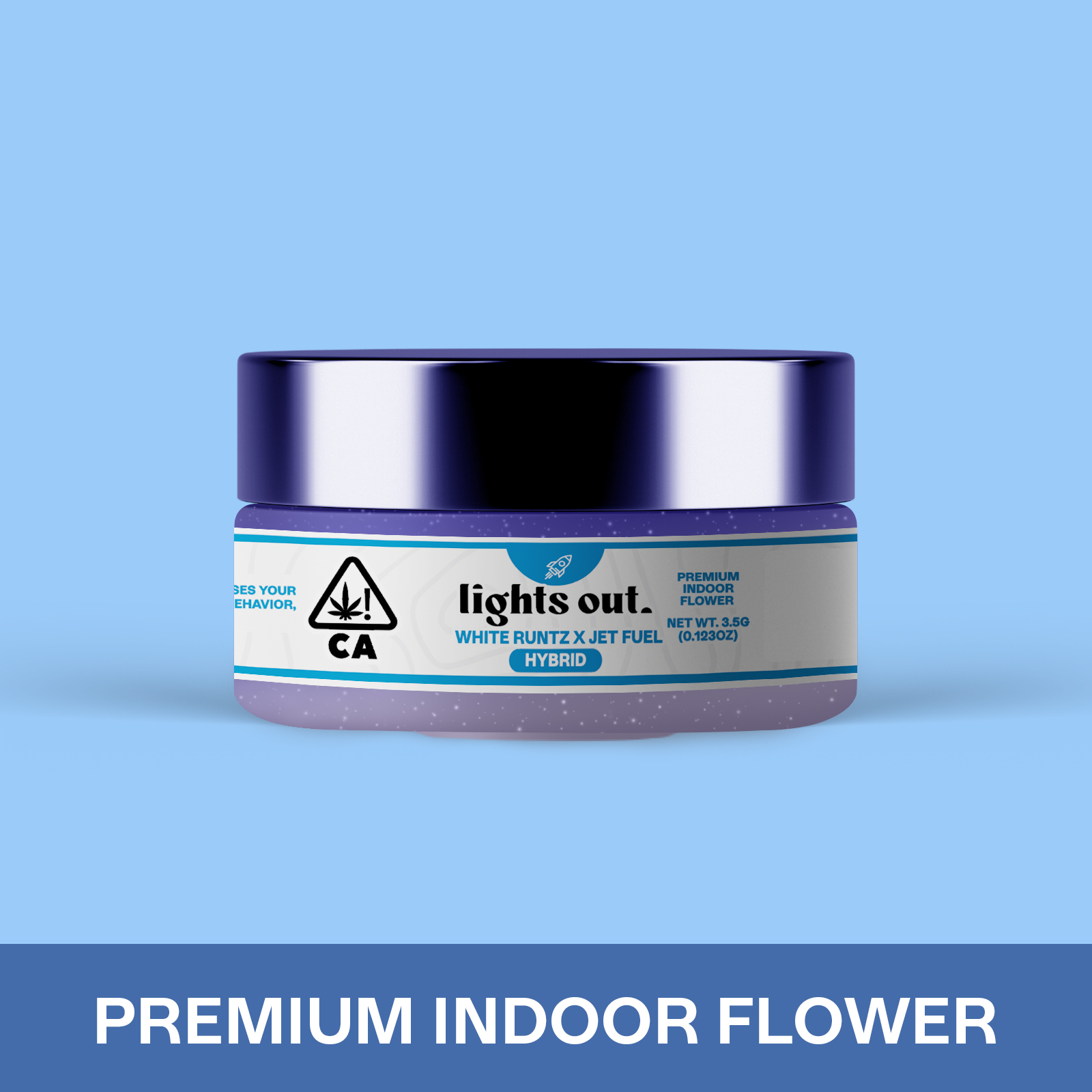 Photograph of product: Lights Out - White Truffle x UK (Hybrid) Flower - 3.5g